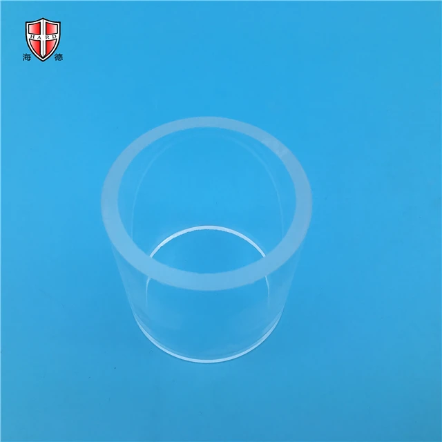 Laboratory Silicon Dioxide Vycor UV Optical Quartz Glass Tube