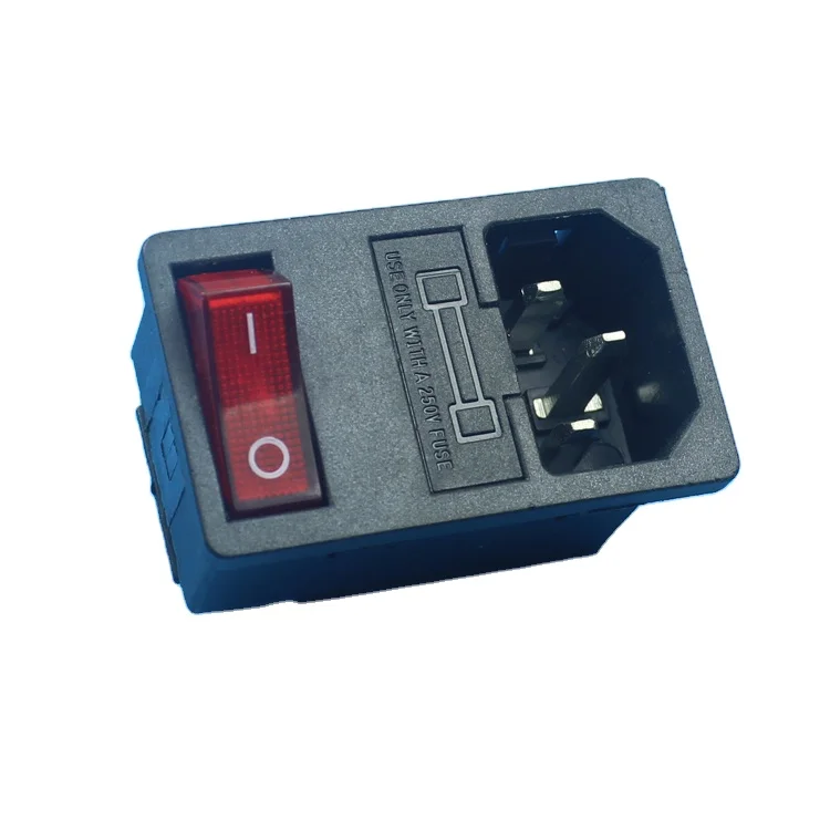 Multiple Plug Jack Sewing Machine Socket PCB Mount AC Power Socket