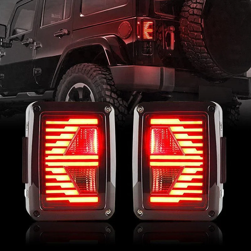 Jk Tail Lights Wrangler Accessories Us & Eu Version Led Rear Tail Lamp For Jeep  2007-2014 - Buy Jk Tail Lights,Wrangler Accessories,Tail Lamp For Jeep  Product on 