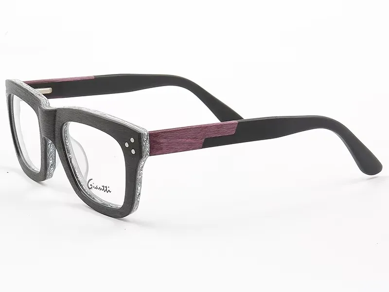 110705 Fashion Wooden square Glasses Frames Men Women Handmade Casual Optical Prescription Eyeglasses Luxury Myopia Spectacles
