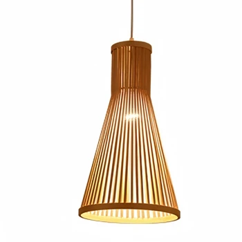 Japanese Wabi-Sabi Vintage Bedroom Chandelier Creative Log Wood Art Lights for Restaurant and Homestay Indoor Lighting