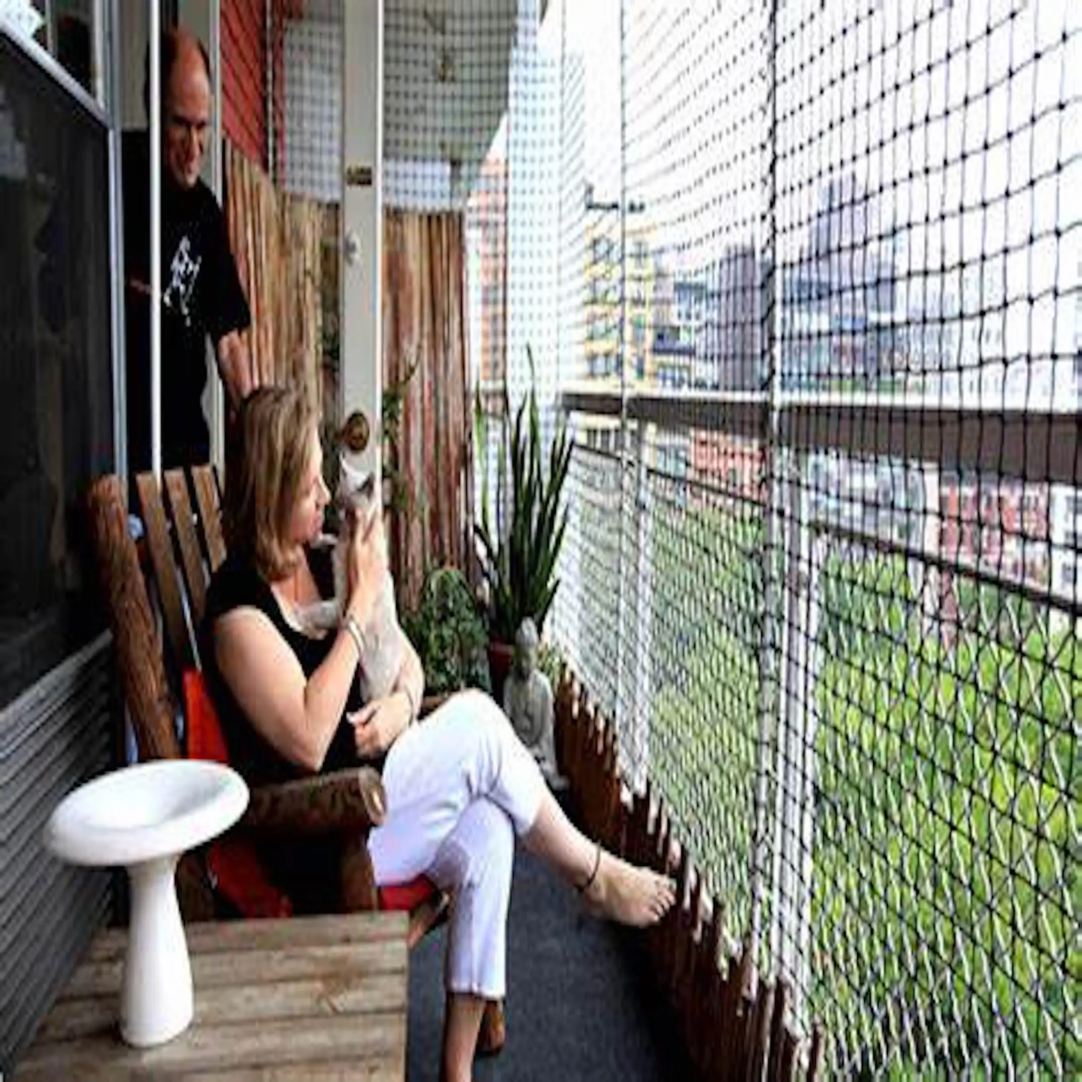 Rope for Balcony Net Cat protection Net for Gangway Safety Netting for Balcony