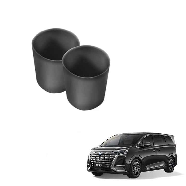 Car Door Cup Holder For BYD Denza D9 Silica Gel Water Cup Holder Decorative Trims Cover Car Interior Accessories