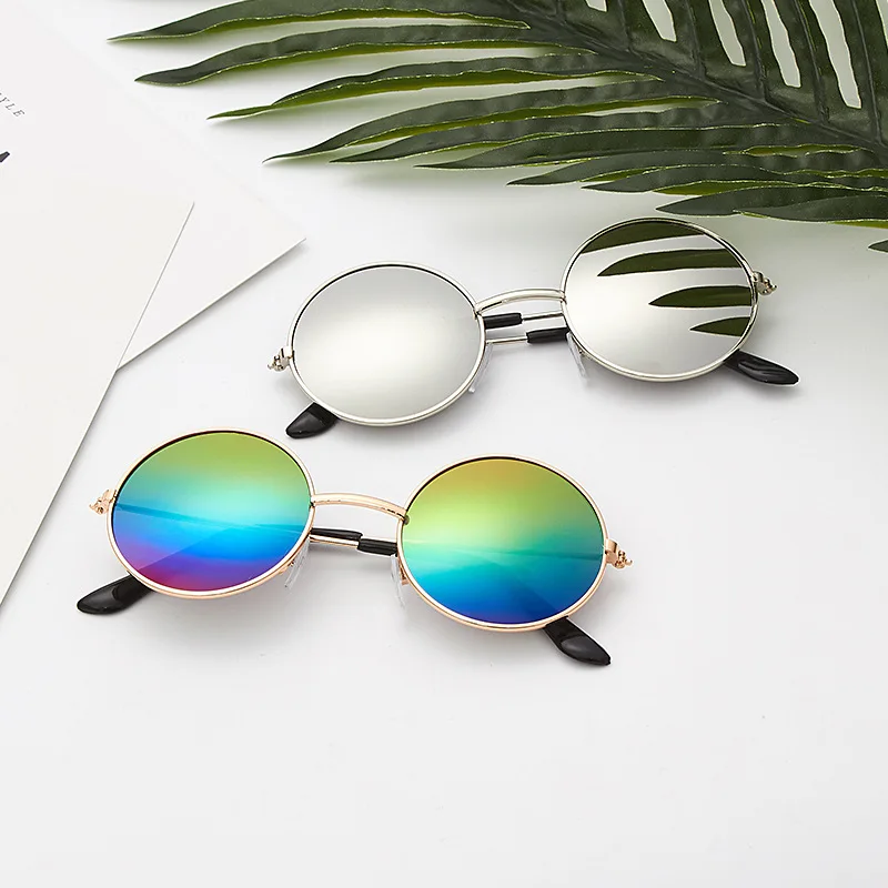 Unisex Small Frame Design Round Shape Sunglasses For Women/Men Vintage  Design Glasses Outdoor Fa… | Round metal sunglasses, Small round sunglasses,  Metal sunglasses