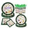 7-inch and 9-inch paper cups and paper towels-25 each