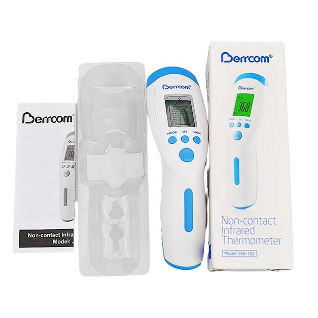 Berrcom Non-Contact Infrared Digital Thermometer Jxb-182