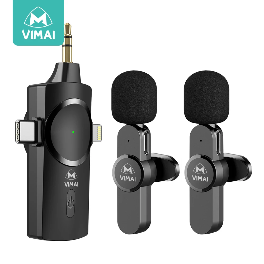 VIMAI Mini Mic Pro Wireless Microphone Professional Lavalier
