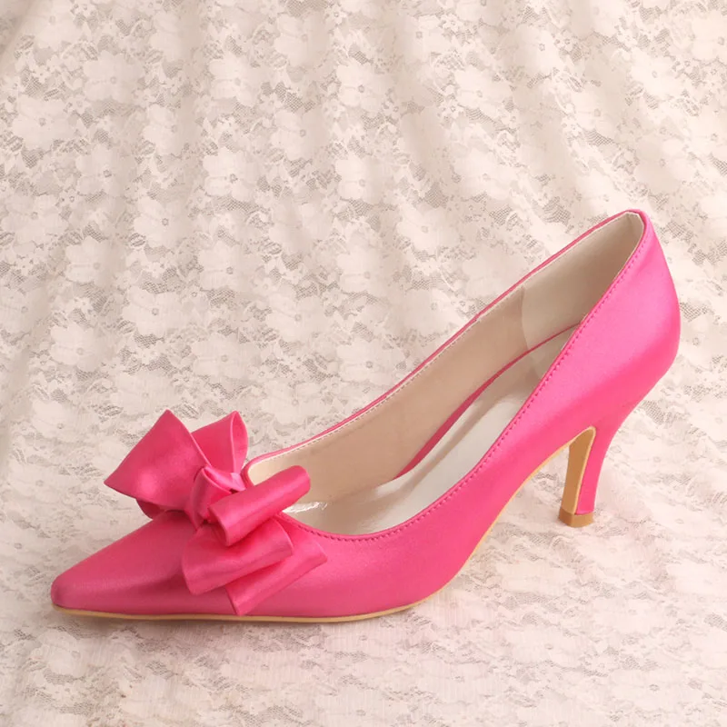 Zapatos De Tacón Alto Para Dama De Honor,Color Rosa,23 Colores - Buy Zapatos  De Señora Y De Moda,Zapatos De Señora De Marca Privada,Último Diseño-zapatos  De Señora Product on Alibaba.com