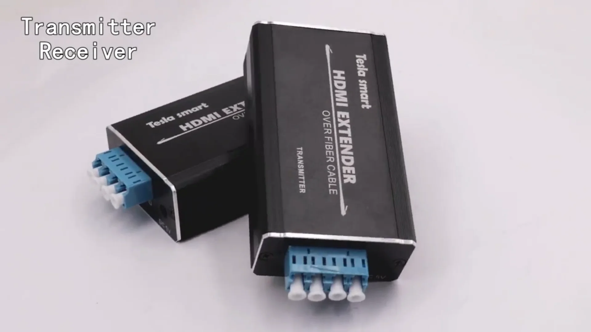 Tesmart Hdmi Extender Over Fiber Optic Connector Cable 1000 Meters Tx Rx Up To 4k Feiber