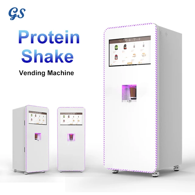 Popular Protein Shake Vending Machine Automatic Touch Screen Gym Cold Mixed Drink Coffee Vending Machine