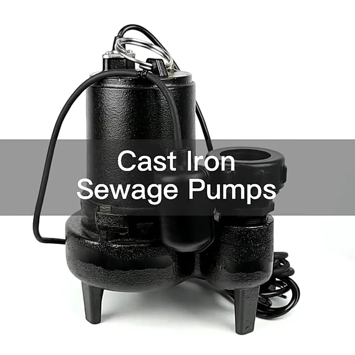 Csacertification Submersible Sewage Pumps Cast Iron Water Pump Gp