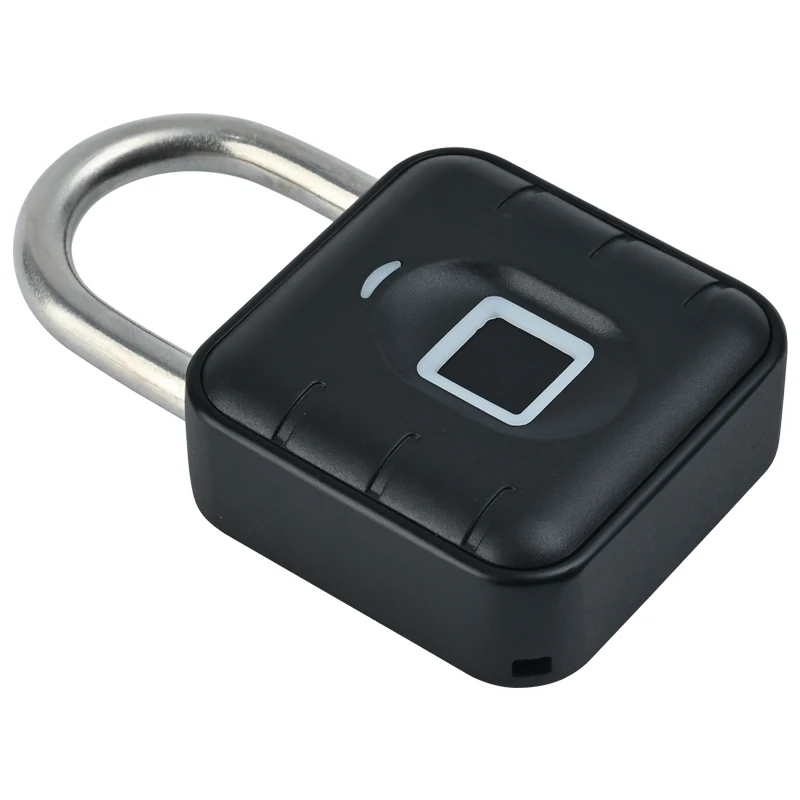 OEM Security Keyless Waterproof AntiTheft Intelligent Padlock Safety Electronic Smart Fingerprint Travel Hotel Locks Portable