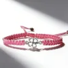 Bracelet trèfle à quatre feuilles [rose]