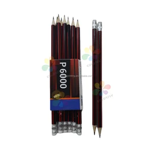 Cheap Different Color  Popular Different Color Custom Pencil Nature  Wood Pencil  for Kids