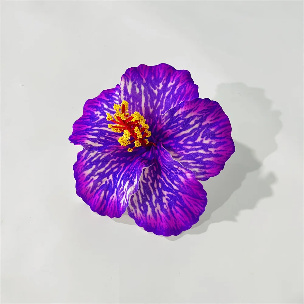 Fashion Artificial Foam 14cm Hibiscus Flower Hair Pick Large Eva Foam