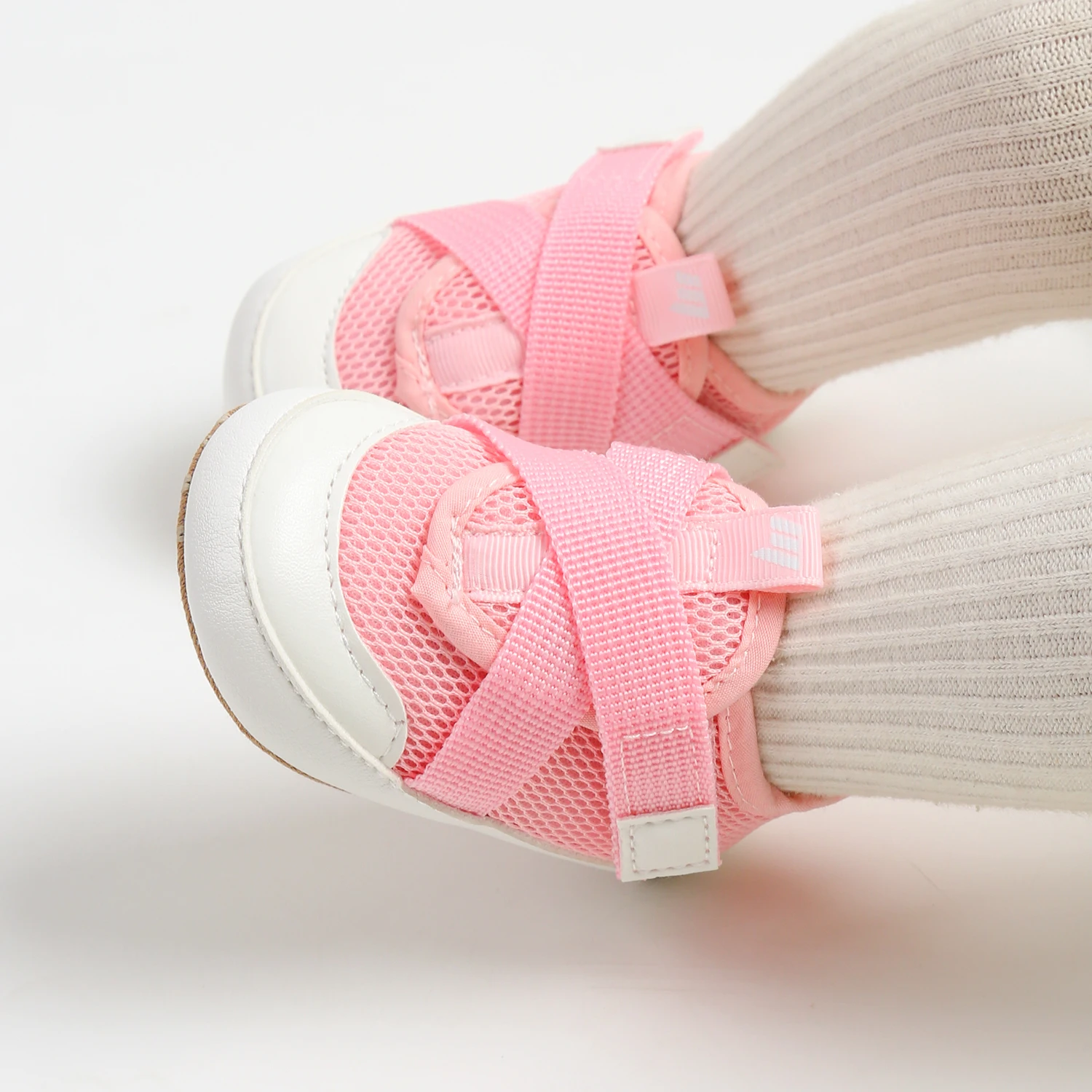 Hot Selling Summer Spring Autumn Mesh Breathable Baby Toddler Booties Flat Anti-Slip with Light Weight Solid Pattern Boys Girls supplier
