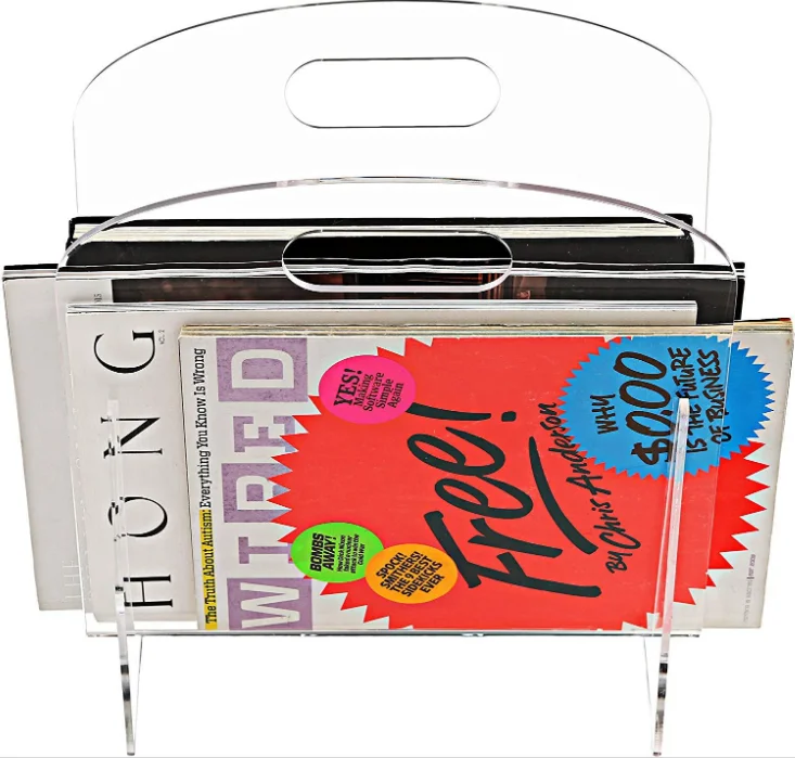 CY изготовленный на заказ размер книжный журнал держатель для альбомов Органайзер акриловый Альбом