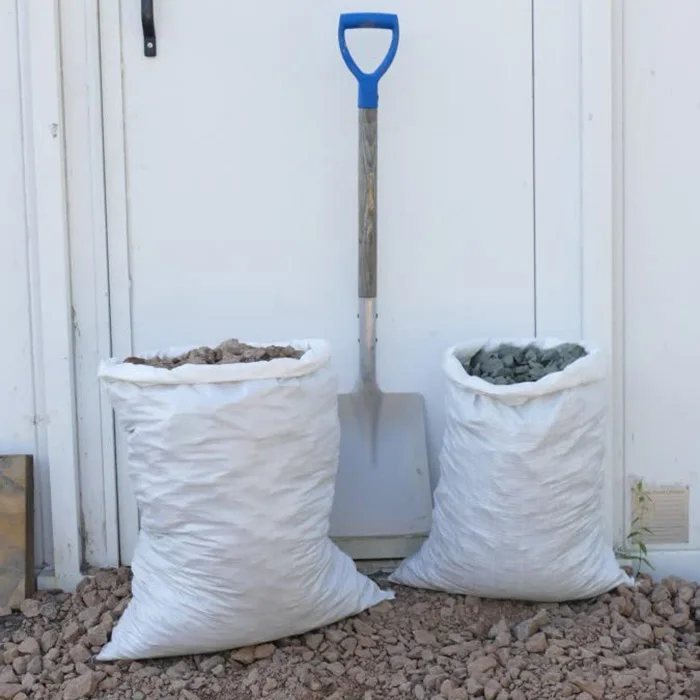 Rubble Bags Sturdy Heavy Polypropylene Construction Bag 25KG 50KG 100KG Rubble PP Woven Sack