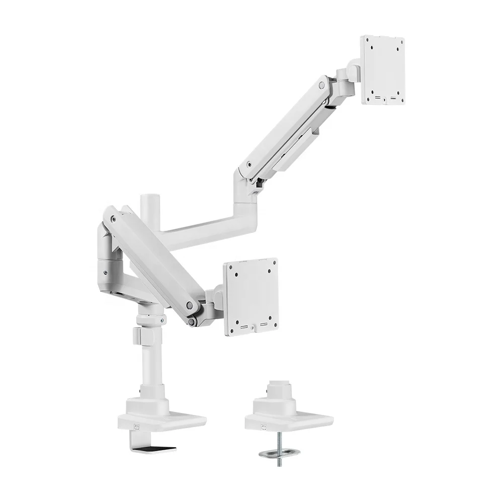 LDT69-C024P Heavy Duty Monitor Arm 黒 Brateck - Monitor Mounts, TV Mounts, Office Ergonomic Accessories