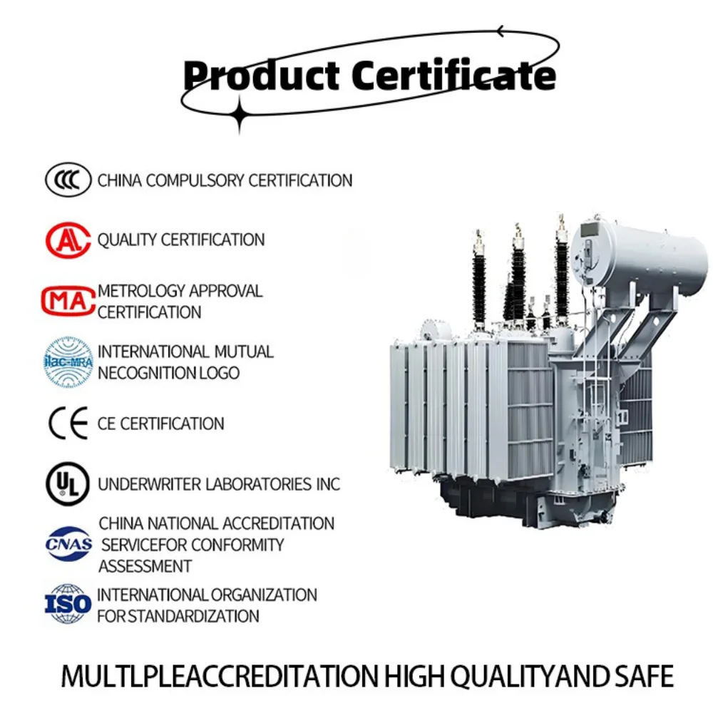 UL/CUL High Voltage Electric Step up and Step Down 3MVA 5MVA 6.3MVA 6.3KV 35KV Oil Immersed Power Transformer for Distribution
