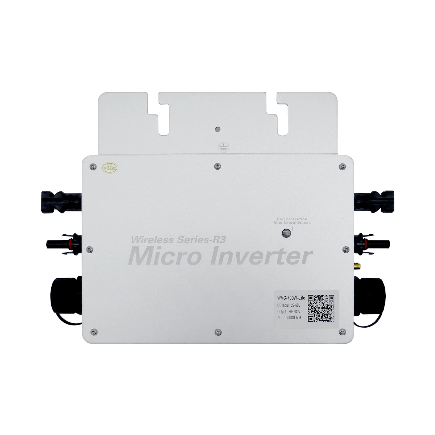 WVC-700 マイクロインバーター 本体 WVC-700 700W Grid Tie Solar Micro Inverter with Wi-Fi Monitoring