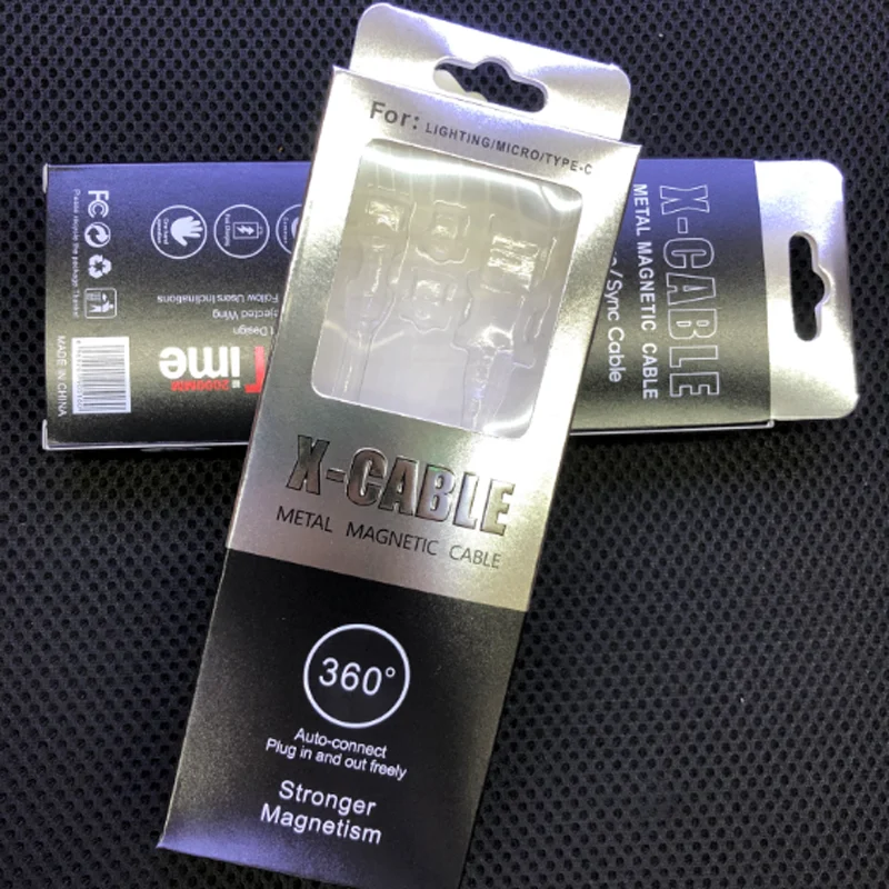  Магнитный адсорбционный кабель типа C для IOS Micro Usb магнитный 3 в 1 быстрой