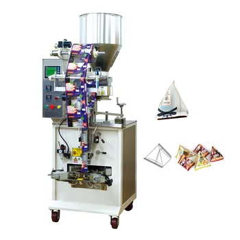 Volumetric Cup Filling Small Vertical Form Fill Seal Triangle Bag Automatic Vertical Packing Machine Granule Packaging Machine