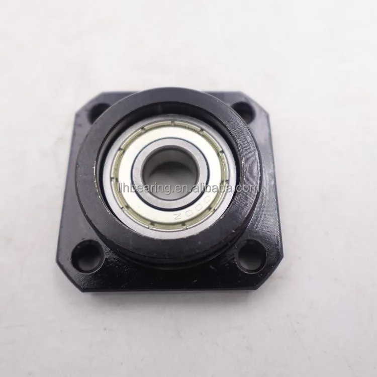 FF12 Floating Side Bearing Support 10x15x7mm Ball Screw End-Machining Ball Screw Support Unit