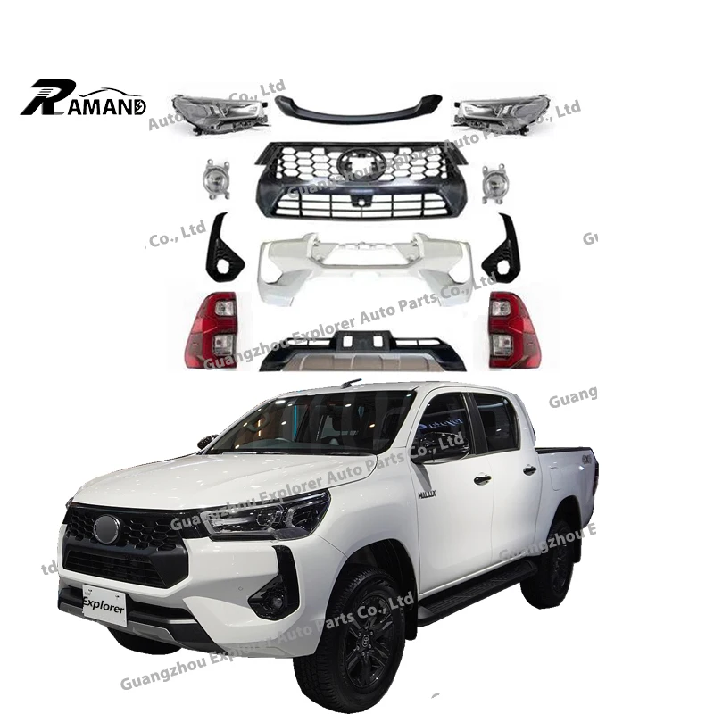 Upgrade Your 2016-2024 Toyota Hilux with Revo Z-Edition Body Kit