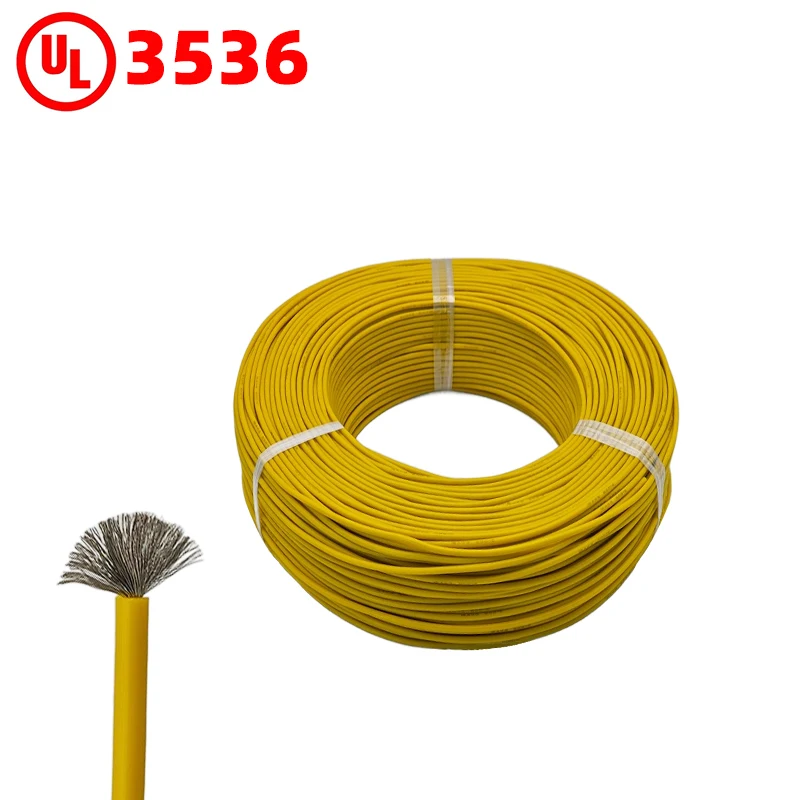 Custom UL 3536 Electric Wire 16 18 20awg Tinned Copper Cable 6mm Marine Electric Wire for Motor Winding Wire Cable