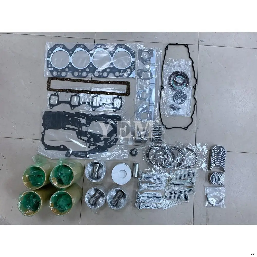 14B OVERHAUL KIT WITH BEARING SET and VALVE GUIDE FIT for TOYOTA EXCAVATOR
