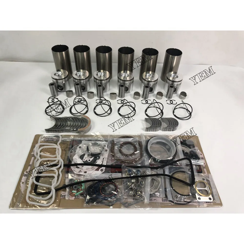 6BT Overhaul Kit With Cylinder Piston Ring Gasket Engine Bearing Set for Engine Part 3