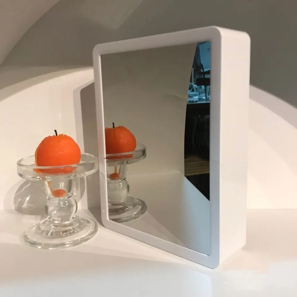 LED Rechargeable Rectangle 3D Mirror Paper Carved Night Light for Bedroom Decoration Desk Lamp