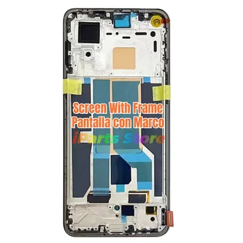 AGCUT Schermo LCD Per Oneplus Nord 2 5G – Display Incell Con Telaio Nero, Kit Riparazione Incluso