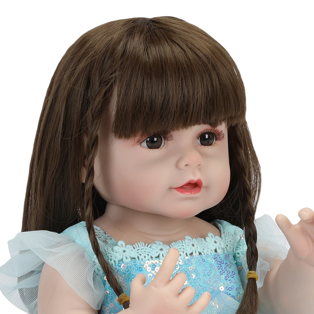 22 Inch Lifelike Silicone Reborn Doll Body Accessories OEM