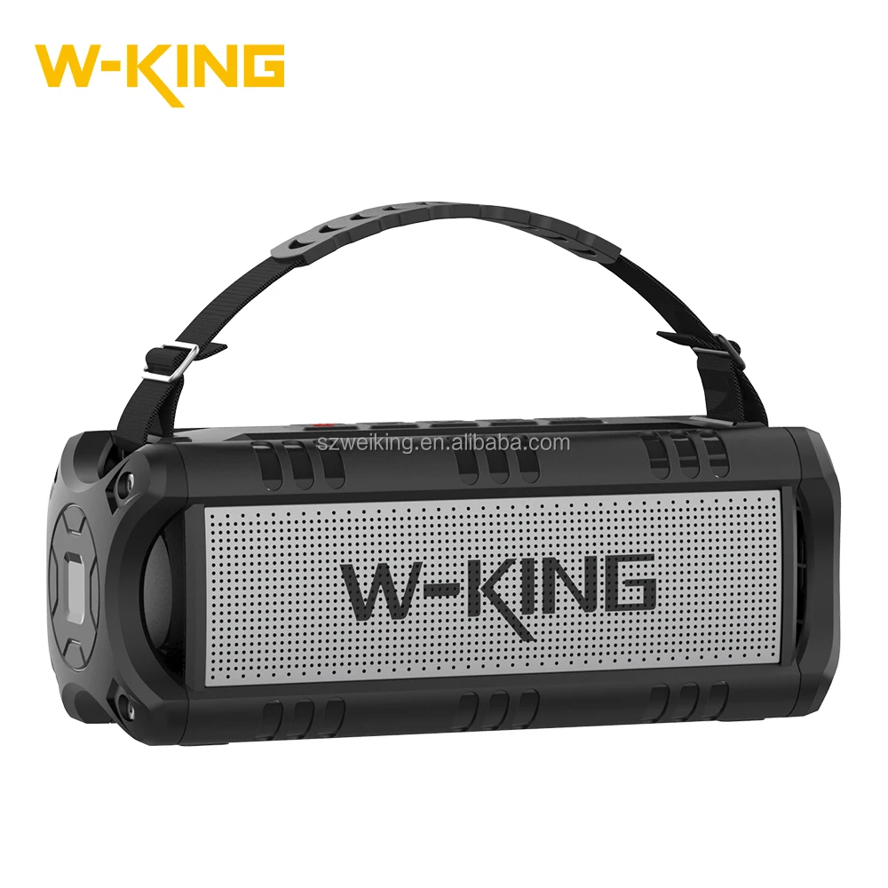 Original W-KING D8 Mini Waterproof Bluetooth Speaker - Portable