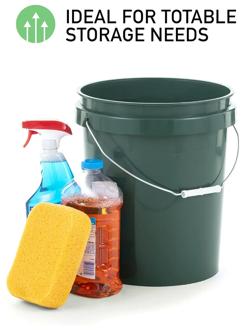 Customizable Logo Chinese Style 20L Large Capacity Plastic Bucket Agricultural Corrosion-Resistant Pail Drums & Barrels