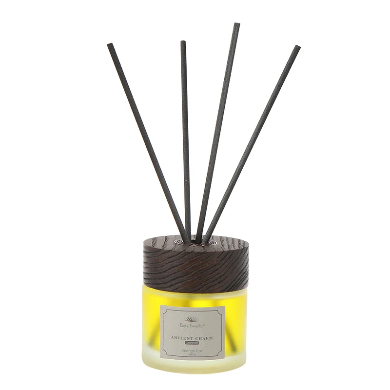 product oem eco friendly 100ml 200ml reed diffuser luxury glass bottle hotel home fragrance gift set reed diffuser-3