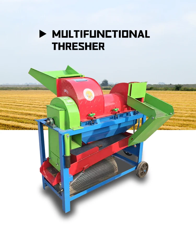 Multifunctional Stripping Shellers Millet Corn Soybean Sheller