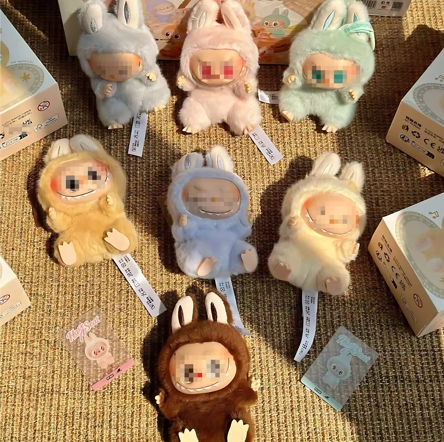 High Quality Stock Creative Labubued Doll Bind Box Pvc Students Labubued Blind Box Figure Kids Toys for Gifts