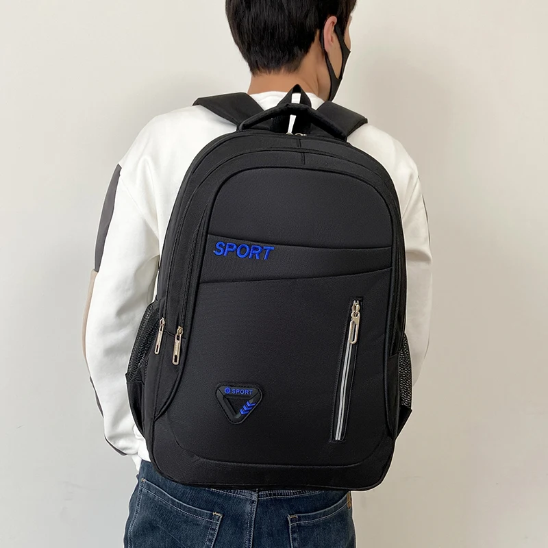 Ransel 19 Laptop Bag OMASKA Large 19 Inches Student Backpack