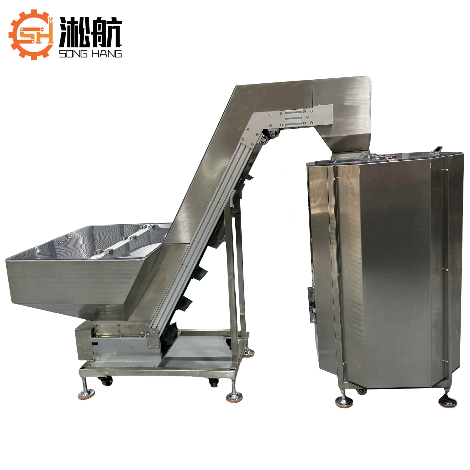 Automatic Directional Output Centrifugal Rotary Feeder With Large Hopper