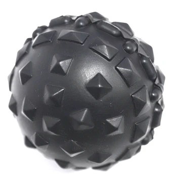 Amyup high density 8cm black spike ball massage