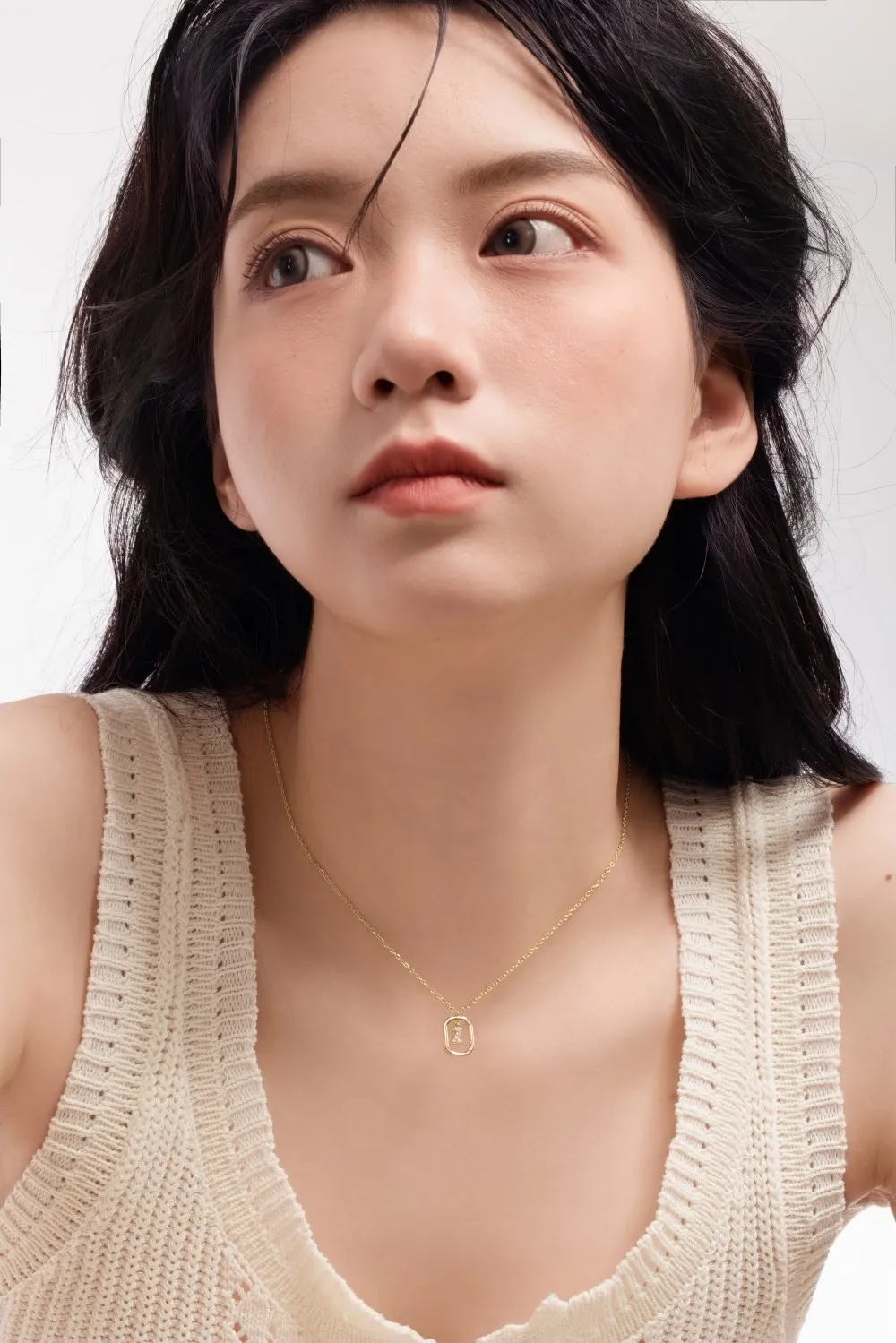 KAKODIY Rhodium 14K Gold Plated Initial Z Necklace Women's 5A Cubic Zirconia Alphabet Exquisite Necklace Alphabet Pendant Jewelry detail 1