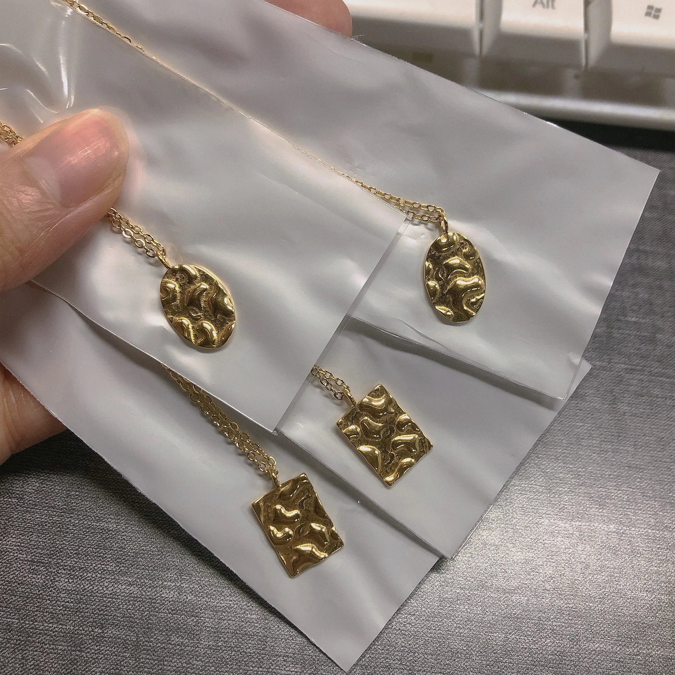 2019 New Design Fashion Jewelry 24K Gold Plated Necklace Special