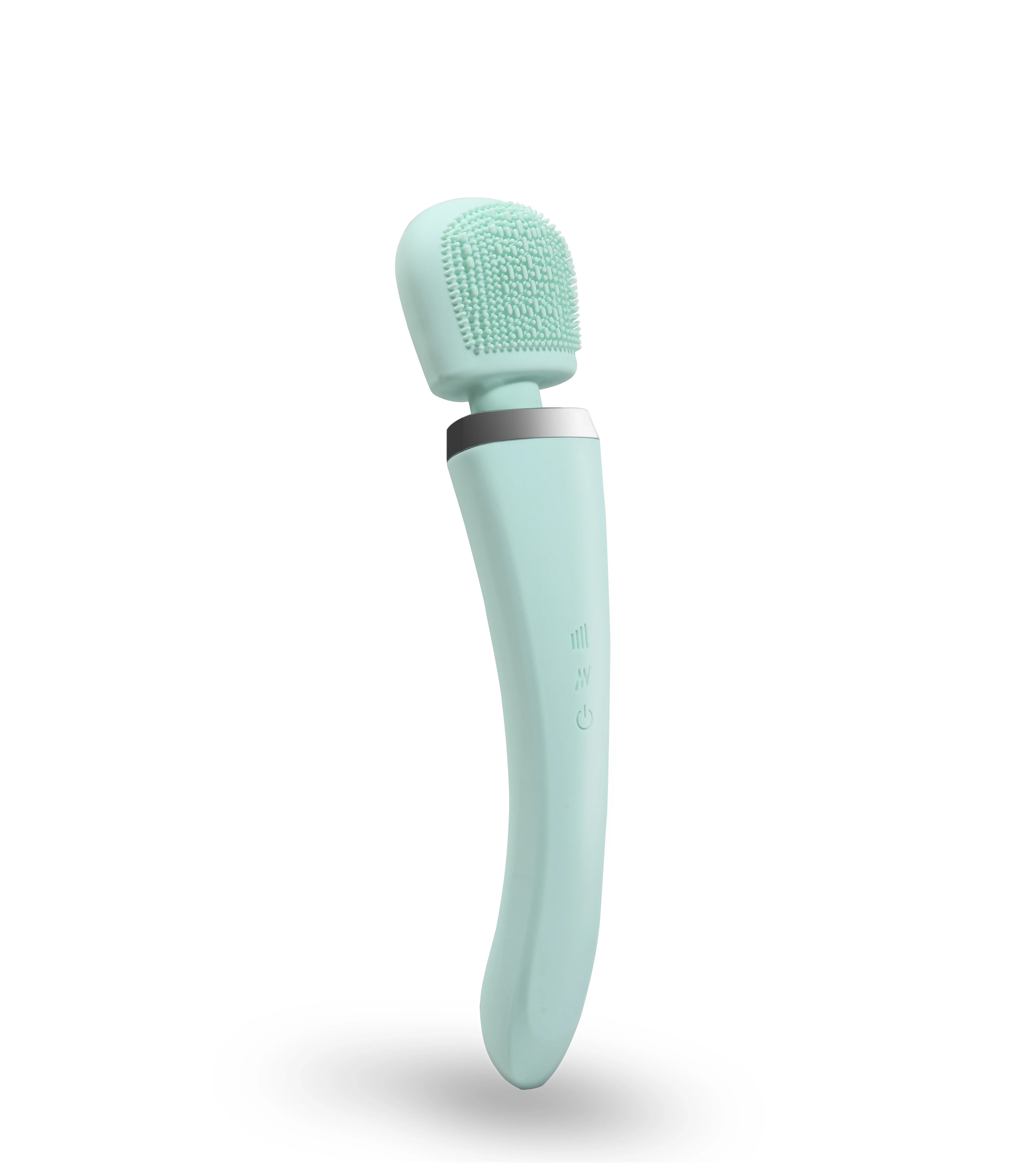 Creative Electric Handheld Waterproof Vibrating Cleaning Personal Silicone Bath Brush Adult Sex Toys Vibrator Wand Massager