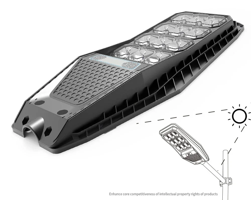 JIYUANLUX MJ-LH8300 - Durable Outdoor Solar LED Street Lights