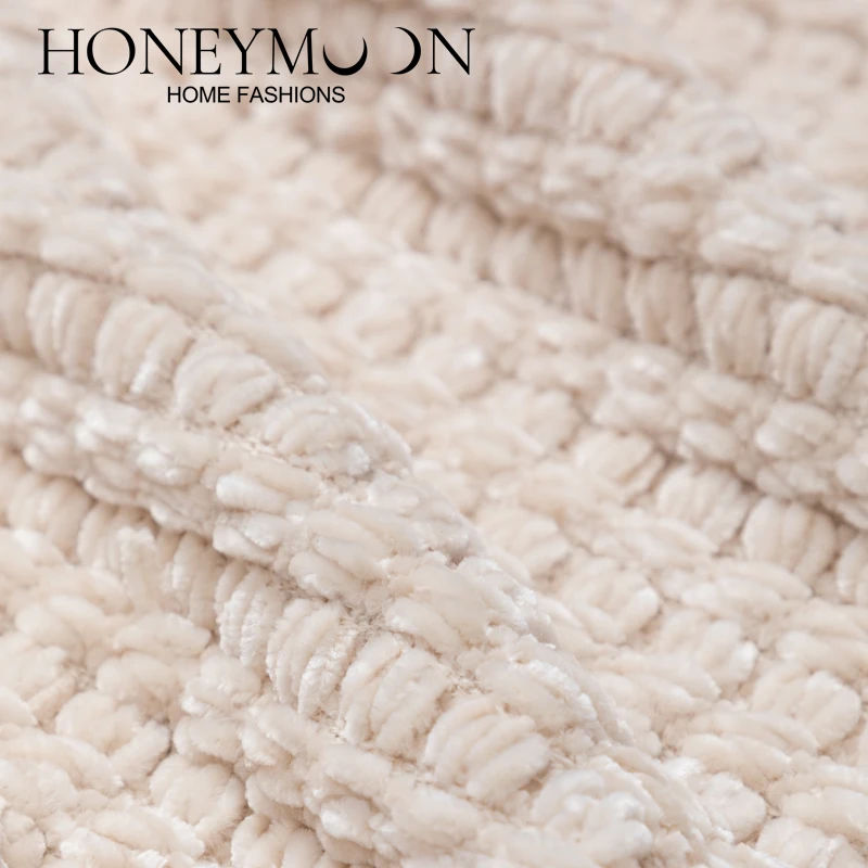 Honeymoon Cheap Travel Wearable Knitted Blanket Luxury Tassel Throws