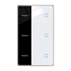 Vertical - 3 Gang White