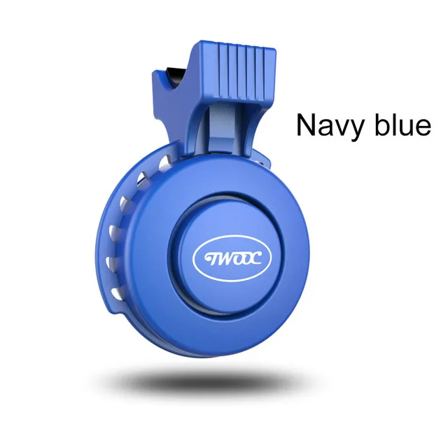 Перезаряжаемый электронный велосипедный Звонок TWOOC T-002 MTB гудок водонепроницаемых usb-разъемом для зарядки-1 шт. и 4 звуковых режимов простое Электрический велосипед поршневых колец